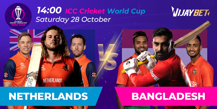 Today Match Prediction | Netherlands vs Bangladesh - Who Will Win Today's CWC23 Match 28?