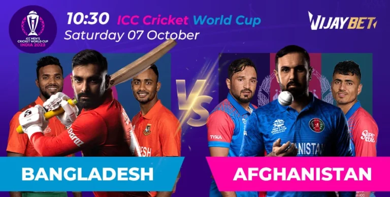 Today Match Prediction | Bangladesh vs Afghanistan - Who Will Win Today's CWC23 Match 3?