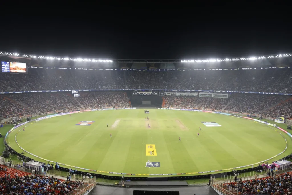Narendra Modi Stadium in Ahmedabad - CWC23 PITCH
