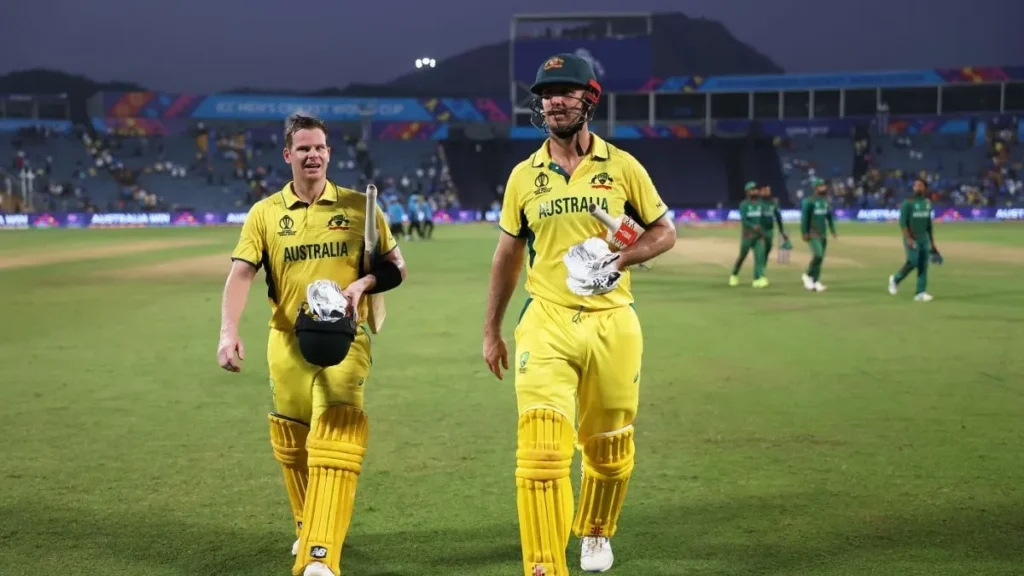 Australia vs Bangladesh ICC World Cup 2023 MCA INTERNATIONAL STADIUM: Mitchell Marsh and Steve Smith Lead Dominant Victory Over Bangladesh