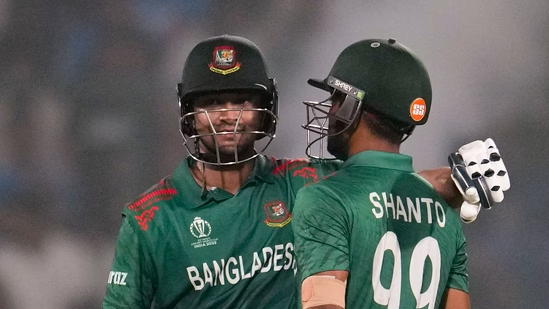 Bangladesh vs Sri Lanka ICC World Cup 2023 ARUN JAITLEY STADIUM: Shakib, Shanto Propel Bangladesh to Historic Win Over Sri Lanka